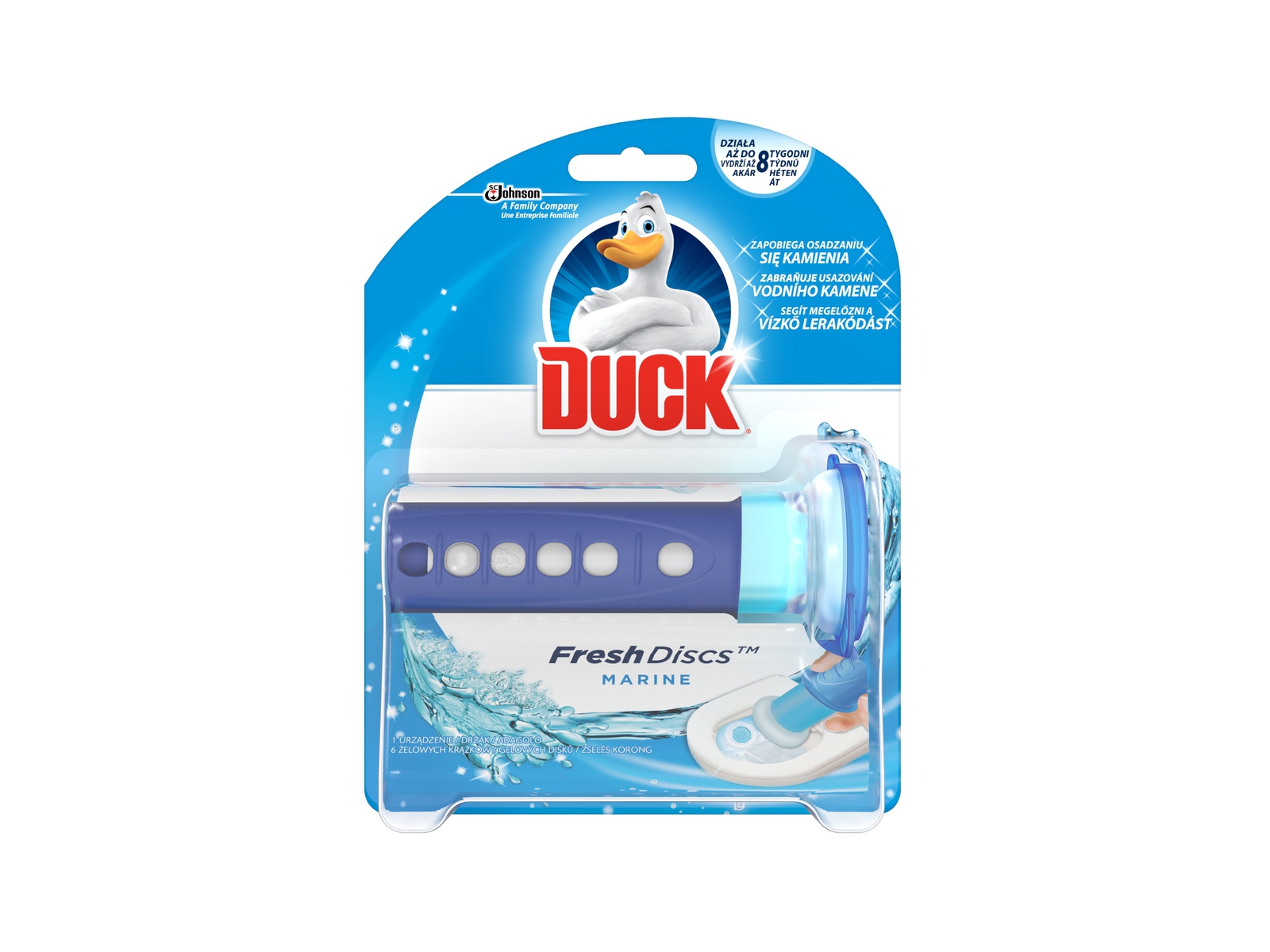 WC DUCK Fresh Discs Żelowe krązki MARINE